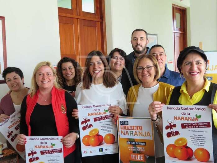 Este mediodía se presentaron los dos eventos de este fin de semana con la naranja como protagonista (Foto TA)